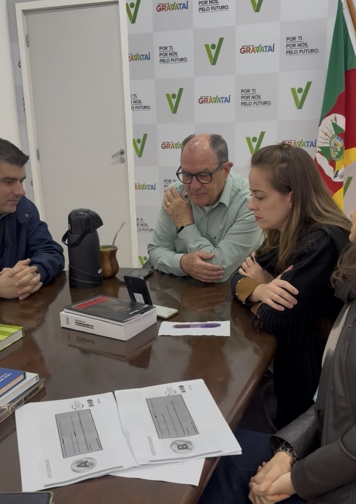 Gravataí-RS assina termo de adesão ao sistema Categoriza Brasil